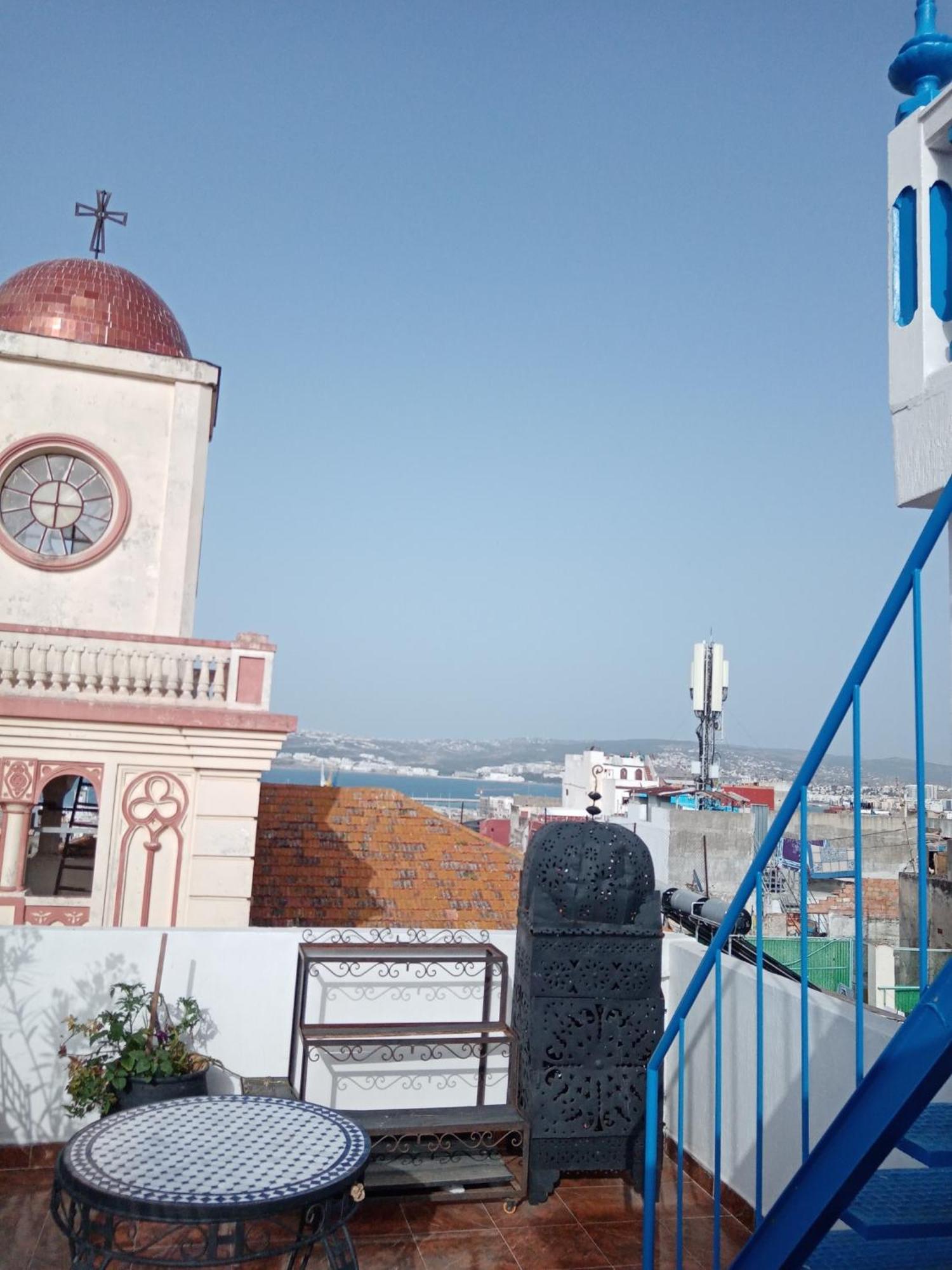 Tangier Medina Roof Top Apartment With Ocean Views Tânger Exterior foto