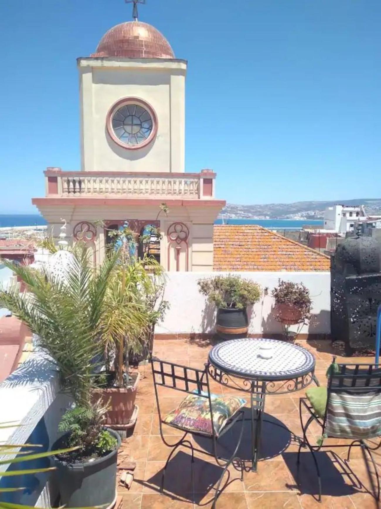 Tangier Medina Roof Top Apartment With Ocean Views Tânger Exterior foto