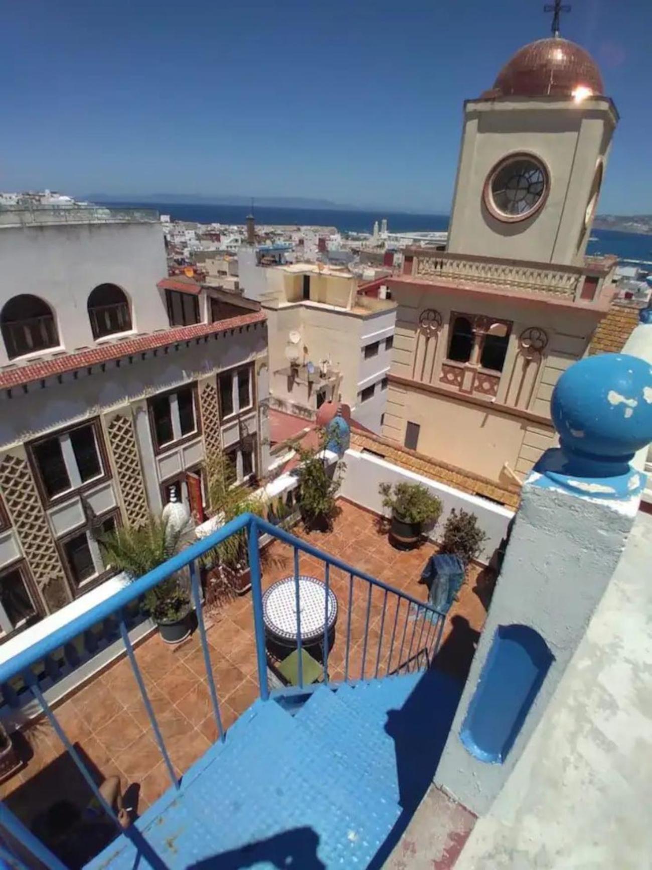 Tangier Medina Roof Top Apartment With Ocean Views Tânger Exterior foto